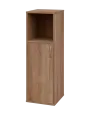 OV 3 - 4DN kancelářská skříň, 1-dveřová/nika, levá, 1100x400x400, dub bardolino
