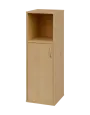 OV 3 - 4DN kancelářská skříň, 1-dveřová/nika, levá, 1100x400x400, javor horský
