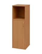OV 3 - 4DN kancelářská skříň, 1-dveřová/nika, levá, 1100x400x400, buk royal