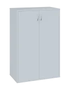 OV 3 - 8D kancelářská skříň, 2-dveřová, 1100x800x400, bílá