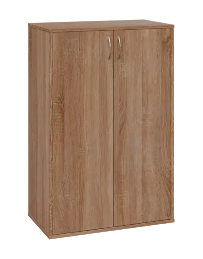 OV 3 - 8D kancelářská skříň, 2-dveřová, 1100x800x400, dub bardolino