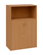 OV 3 - 8DN kancelářská skříň, 2-dveřová/nika, 1100x800x400, buk royal