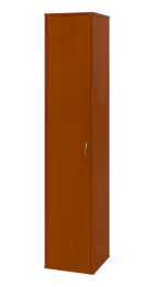 OV 5 - 4D kancelářská skříň, 1-dveřová, levá, 1800x400x400, třešeň šumavská