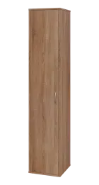 OV 5 - 4D kancelářská skříň, 1-dveřová, levá, 1800x400x400, dub bardolino