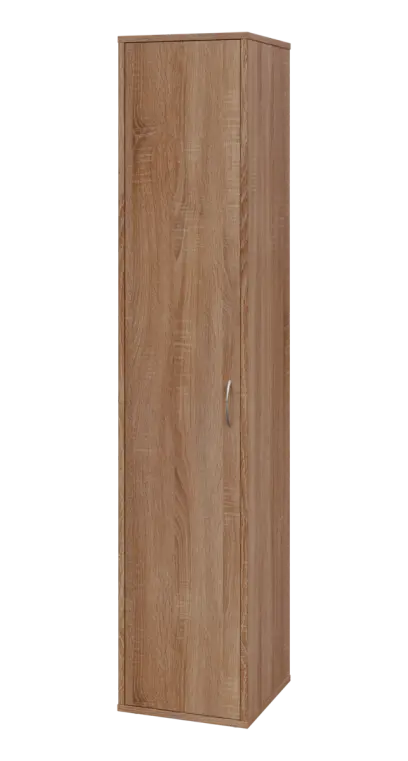 OV 5 - 4D kancelářská skříň, 1-dveřová, levá, 1800x400x400, dub bardolino