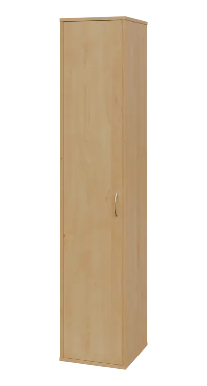 OV 5 - 4D kancelářská skříň, 1-dveřová, levá, 1800x400x400, javor horský