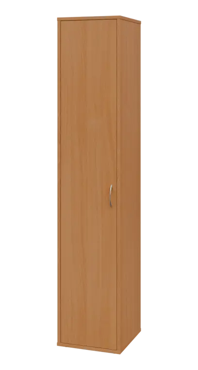 OV 5 - 4D kancelářská skříň, 1-dveřová, levá, 1800x400x400, buk royal