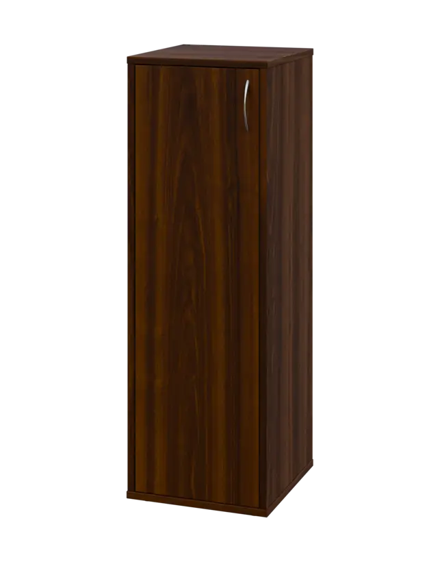 OV 3 - 4D kancelářská skříň, 1-dveřová, levá, 1100x400x400, ořech královský