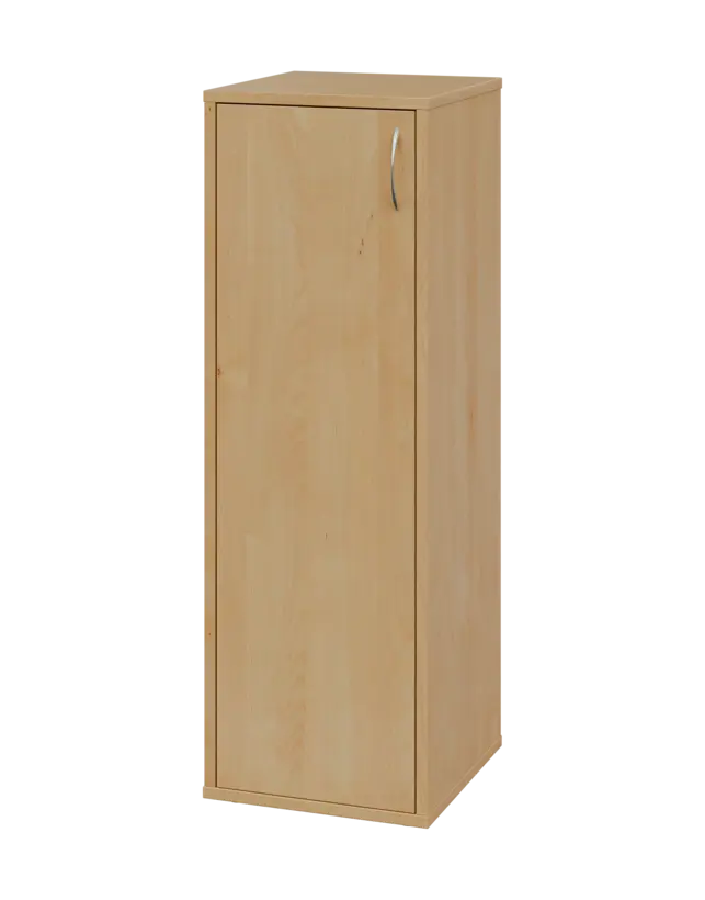 OV 3 - 4D kancelářská skříň, 1-dveřová, levá, 1100x400x400, javor horský