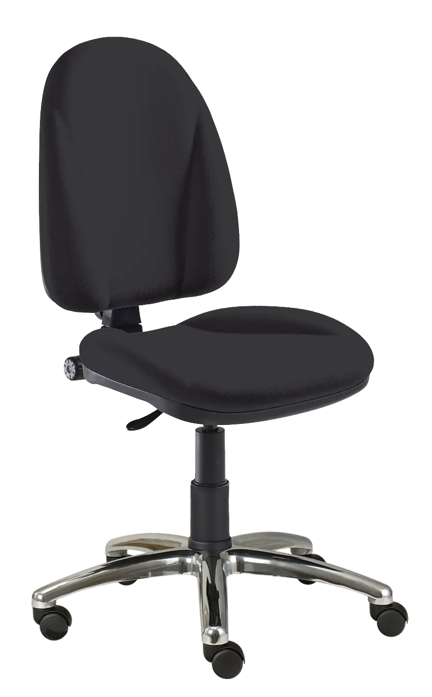 444/MEK CR židle kancelářská, Bondai, kříž chrom BONDAI BN7 (8033) - látka černá