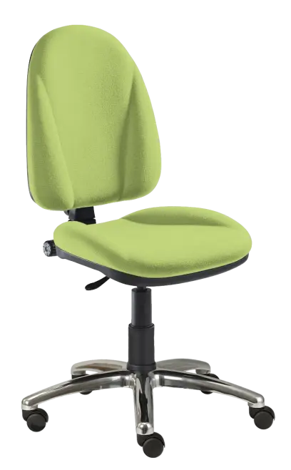 444/MEK CR židle kancelářská, Bondai, kříž chrom BONDAI BN17 (7032) - látka zelinkavá