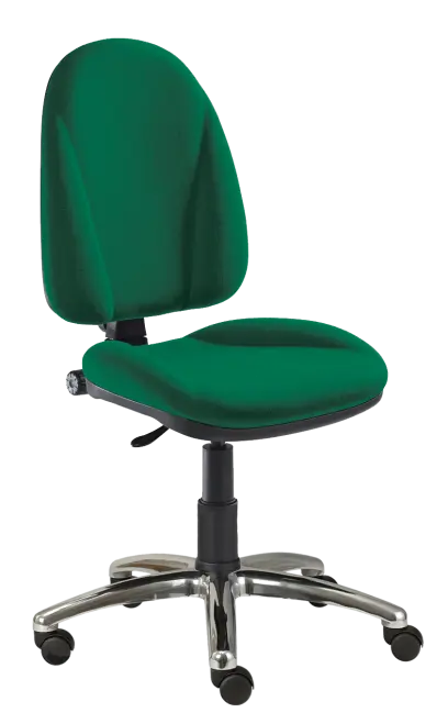 444/MEK CR židle kancelářská, Bondai, kříž chrom BONDAI BN15 (7008) - látka tyrkysová zeleň