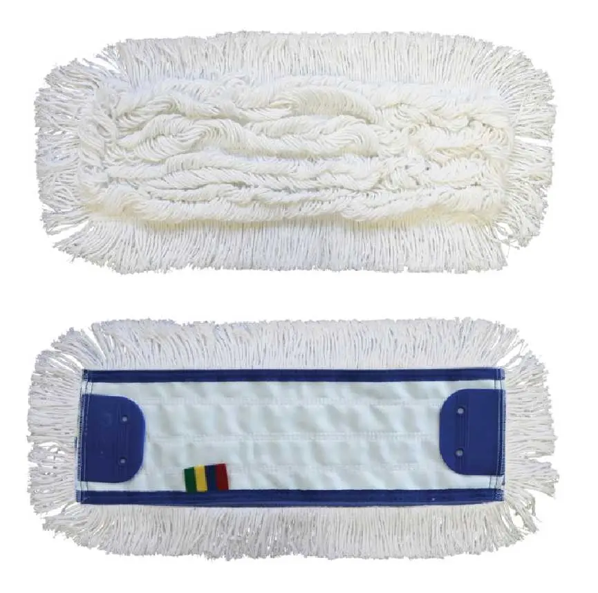 MOP - 03 mop plochý uzlíčkový se záložkami OPTIMUM, bavlna, 40 cm