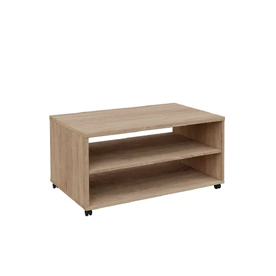 KS - MOB2 stolek konferenční , tl. desky 25 mm lamino - dub bardolino