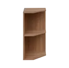 OZV 2 - 4 kancelářská skříň rohová, pravá, 750x400x400, dub bardolino