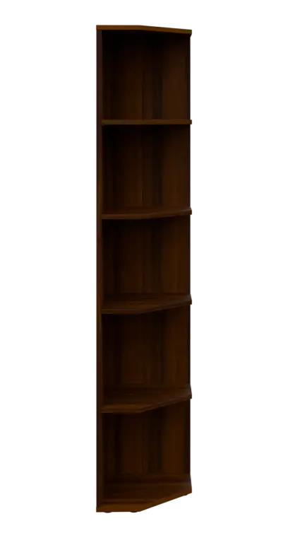 OZV 5 - 4 kancelářská skříň rohová, pravá, 1800x400x400, ořech královský OZV 5 - 4 kancelářská skříň rohová, pravá, 1800x400x400, ořech královský