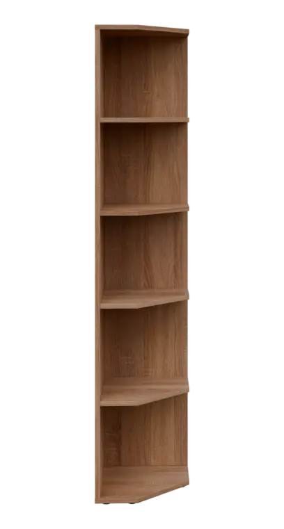 OZV 5 - 4 kancelářská skříň rohová, pravá, 1800x400x400, dub bardolino OZV 5 - 4 kancelářská skříň rohová, pravá, 1800x400x400, dub bardolino