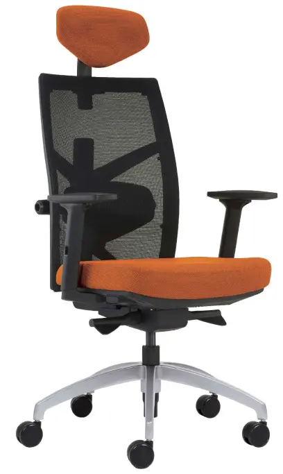 CARISMA židle kancelářská, oranžová