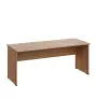 LP 27 - 18 stůl kancelářský, dřevěná podnož, deska 25 mm, široký 1800 mm, dub bardolino