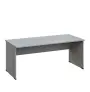 LP 28 - 18 stůl kancelářský, dřevěná podnož, deska 25 mm, široký 1800 mm, šedá