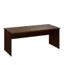 LP 28 - 18 stůl kancelářský, dřevěná podnož, deska 25 mm, široký 1800 mm, ořech královský