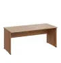 LP 28 - 18 stůl kancelářský, dřevěná podnož, deska 25 mm, široký 1800 mm, dub bardolino