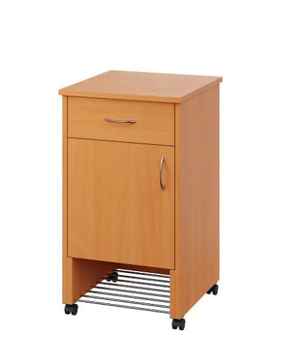 NSL - 12 HPL stolek noční k lůžku, levostranný, lamino - buk Royal