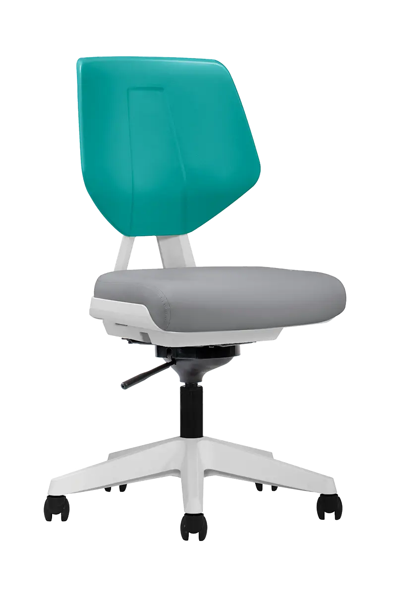 SAMANTA židle balanční, šedá/zelená