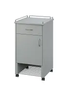 NSL - 12 KO stolek noční k lůžku, levostranný, lamino - šedá