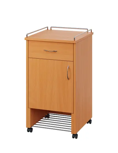 NSL - 12 KO stolek noční k lůžku, levostranný, lamino - buk Royal