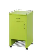 NSL - 12 KO stolek noční k lůžku, levostranný, lamino - jarní zeleň