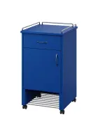 NSL - 12 KO stolek noční k lůžku, levostranný, lamino - královská modř