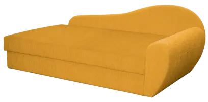 MATYLDA válenda celočalouněná, koženka OTO T 5 - koženka žluto-oranžová