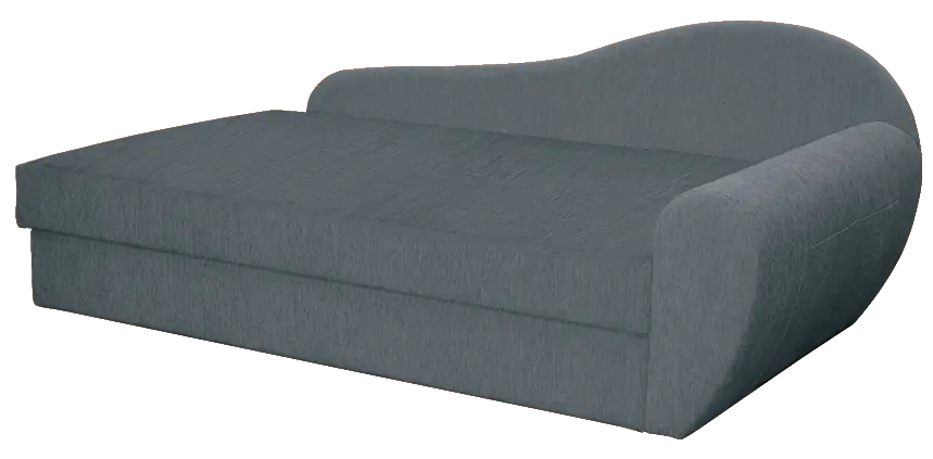 MATYLDA válenda celočalouněná, koženka OTO SA 2 - koženka tmavě šedá