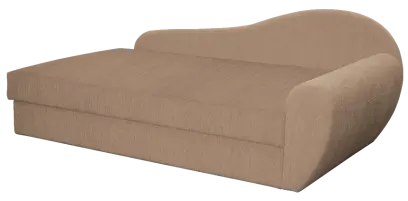 MATYLDA rošt, válenda celočalouněná, látka BORA B 24 - látka béžová