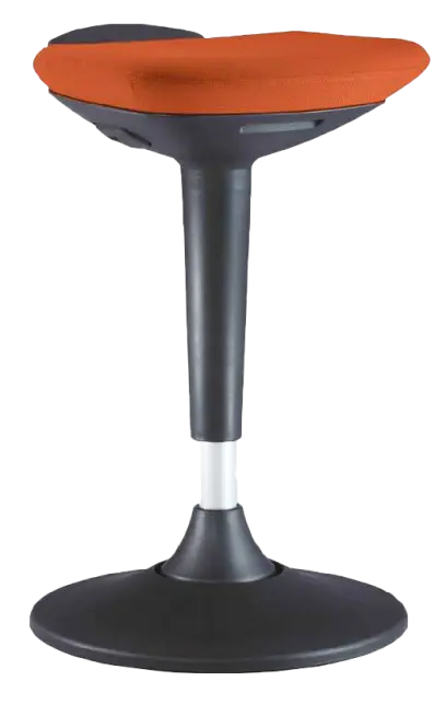 BALI stolička, otočná, látka oranžová