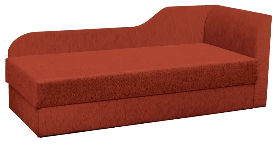 MICHELLE rošt, válenda celočalouněná, látka BEST 10 - látka cihlová