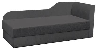 MICHELLE rošt, válenda celočalouněná, látka BEST 06 - látka tm.šedý melír