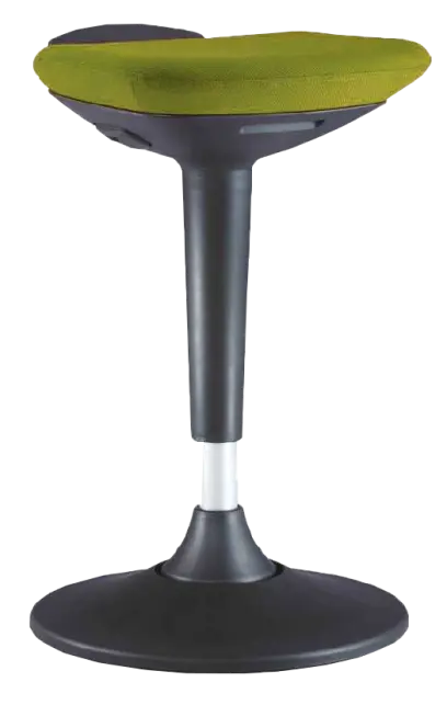 BALI stolička, otočná, látka zelená