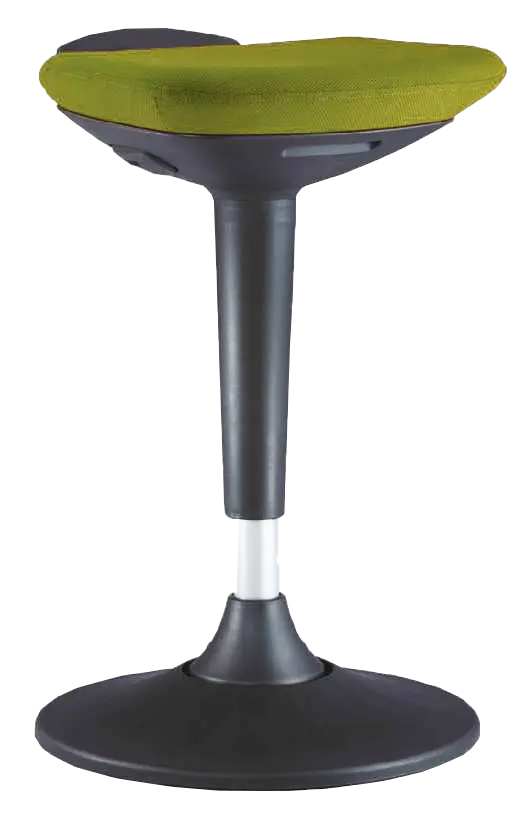 BALI stolička, otočná, látka zelená