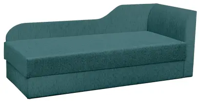 MICHELLE rošt, válenda celočalouněná, látka BORA B 57 -  látka tyrkysová