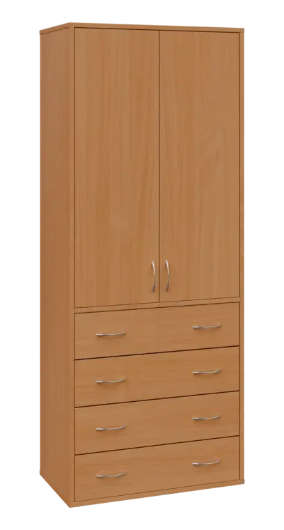 OV 5 - 84ZD kancelářská skříň, 2-dveřová/zásuvky, 1800x800x400, buk royal OV 5 - 84ZD kancelářská skříň, 2-dveřová/zásuvky, 1800x800x400, buk royal