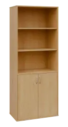 OV 5 - 8DN3 kancelářská skříň, 2-dveřová/nika, 1800x800x400, javor horský