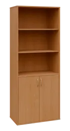 OV 5 - 8DN3 kancelářská skříň, 2-dveřová/nika, 1800x800x400, buk royal