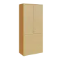 N 5 - 84ZD skříň vysoká 2-dveřová/zásuvky lamino - buk Royal