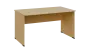 TP 8 - 14 stůl kancelářský, dřevěná podnož, deska 18 mm, široký 1400 mm, javor horský