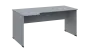 TR 6 - 164 stůl kancelářský, rohový, levý, dřevěná podnož, deska 18 mm, široký 1600 mm, šedá