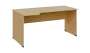 TR 6 - 164 stůl kancelářský, rohový, levý, dřevěná podnož, deska 18 mm, široký 1600 mm, javor horský