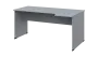 TR 6 - 164 stůl kancelářský, rohový, pravý, dřevěná podnož, deska 18 mm, široký 1600 mm, šedá