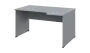 TR 8 - 144 stůl kancelářský, rohový, pravý, dřevěná podnož, deska 18 mm, široký 1400 mm, šedá